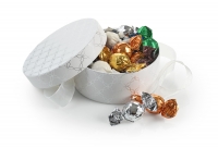 Hvid Sølv - Mixede Chokoladekugler | 300g.