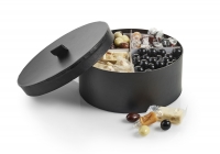 Sort m/Hank, Mega - Familieæske 1300 g.