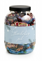 Stor plast bøtte med låg 1100 g. Mars Miniature mix