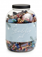 Stor plast bøtte med låg 1775 g. Mars Miniature mix