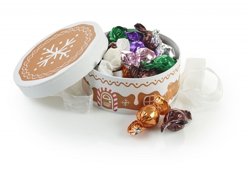 Kagehus - Mixede Chokoladekugler | 300g.