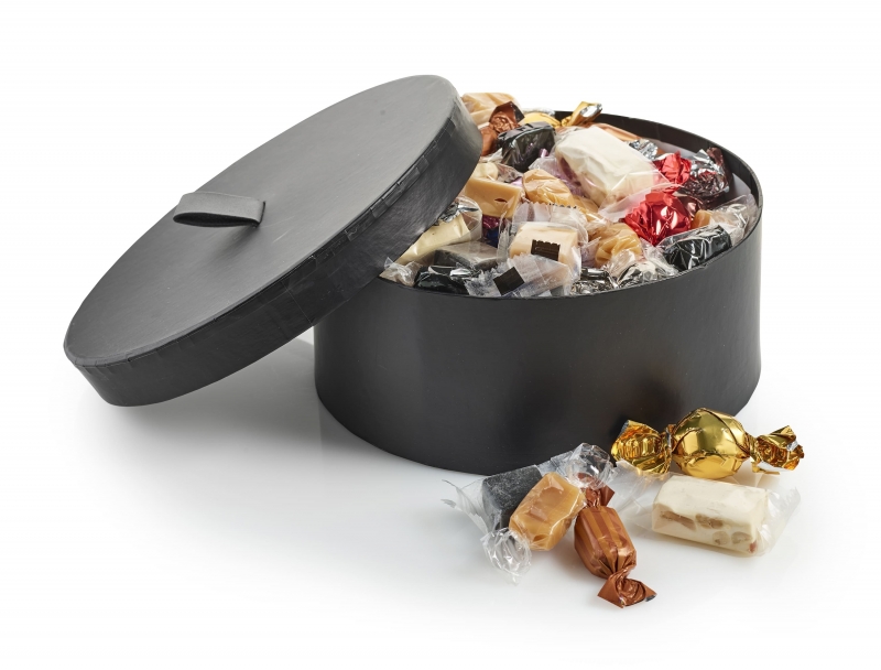 Sort m/Hank, Mega - Julemix 900 g.