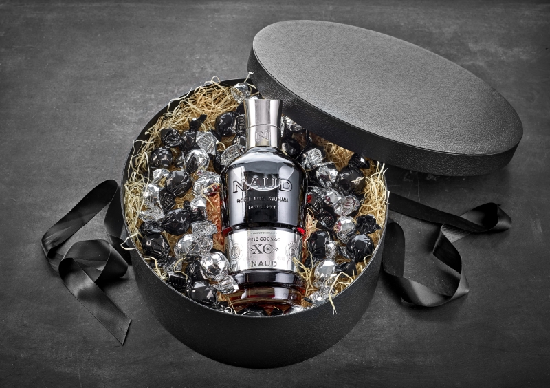 XO Cognac & Chokolade Gavepakker Spiritus | firmajulegave