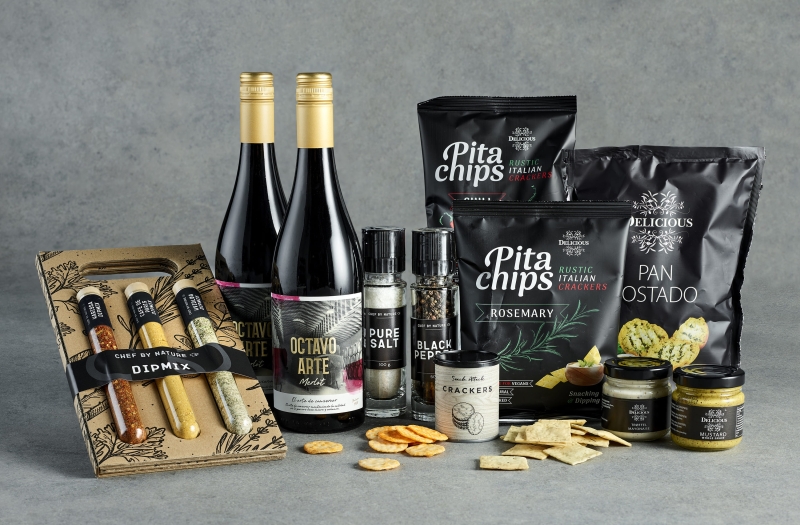 Delicious No.3 Gavepakker Delicious m. vin | firmajulegave