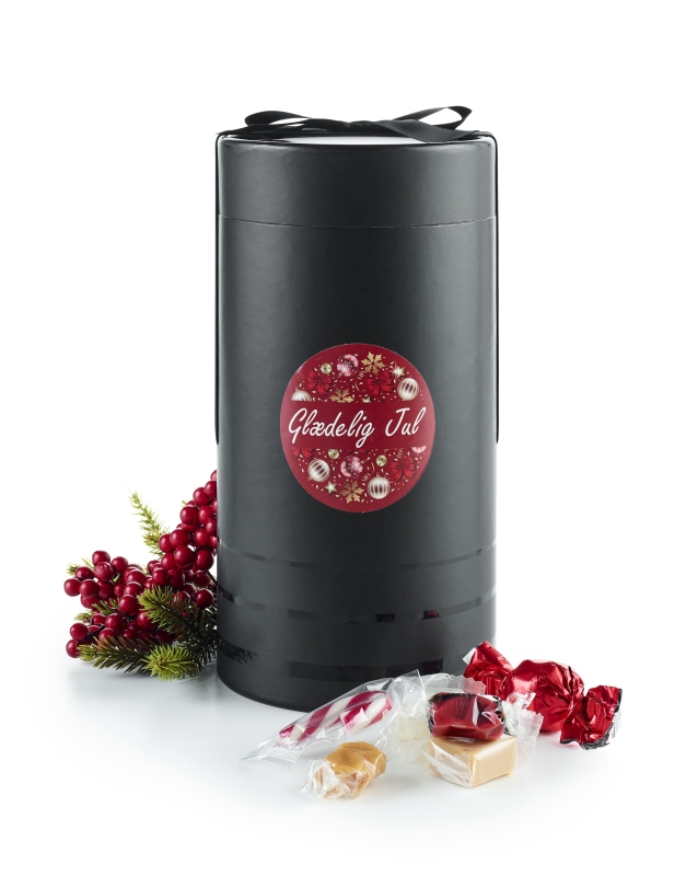 Julemix, 1000 g. Julet&oslash;nde m. elastik sl&oslash;jfe | firmajulegave