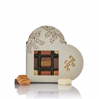 Gr&aring; Cocoture med 9 stk. chokolade 81 g