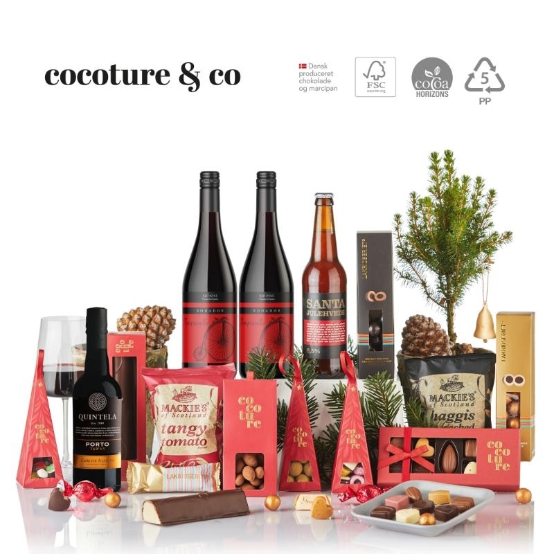 Cocoture & Co Rød jul XL with port