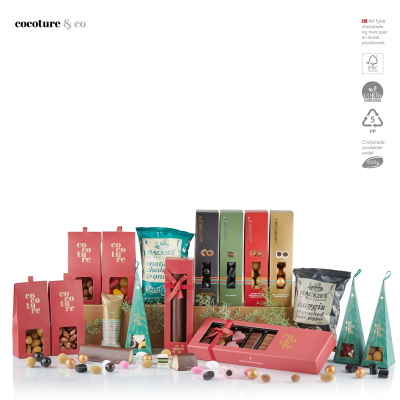 Cocoture & CO Merry christmas - stor (ingen flasker - velegnet til enkeltforsendelse)