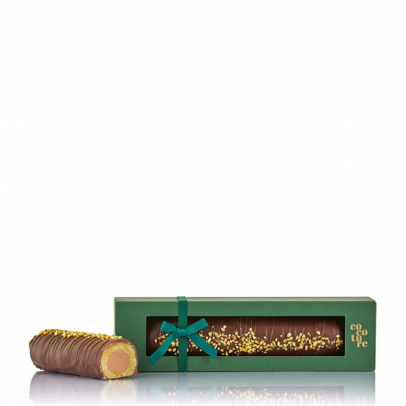 "Dubai" marcipanbr&oslash;d med pistacie og nougat Cocoture 500 g