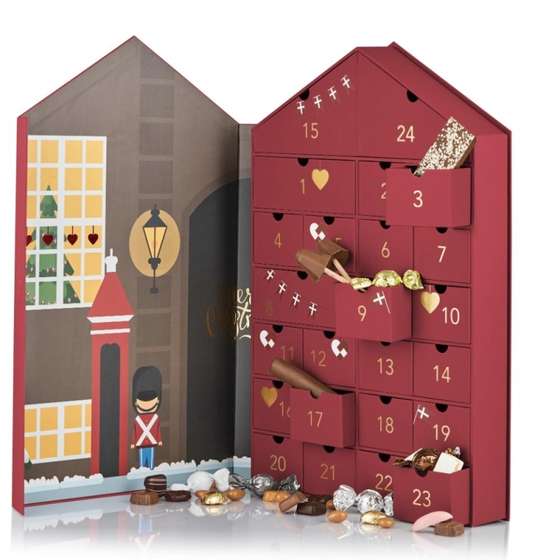 Cocoture julekalenderhus med skuffer 765 g