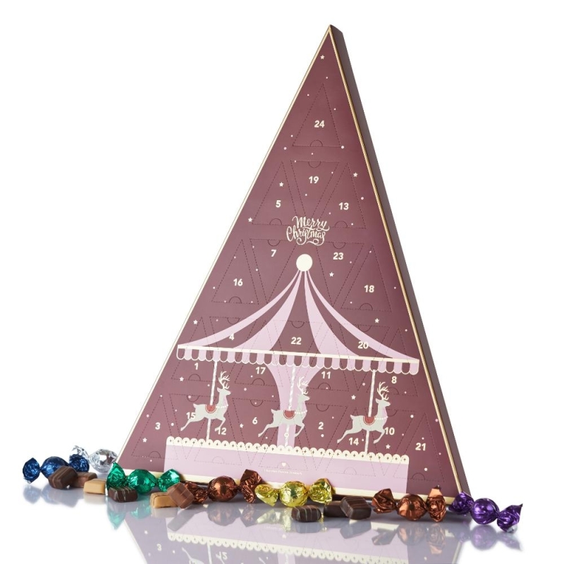 Cocoture julekalender rosa trekant&aelig;ske 270 g