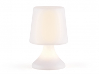 Villa Collection genopladelig LED Loungelampe 15x22cm Midnat