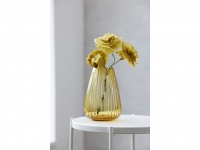 Bitz Vase 22 cm i amber glas, Kusintha