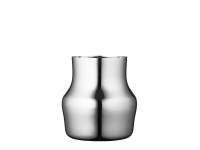 Gense Vase 18 x 19,5 cm i blank stål, Dorotea