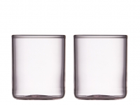 Lyngby Glas Torino 2 stk shotglas borosilikatglas pink