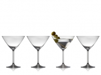 Lyngby Glas Juvel 4 stk martiniglas 28cl 17,5cm