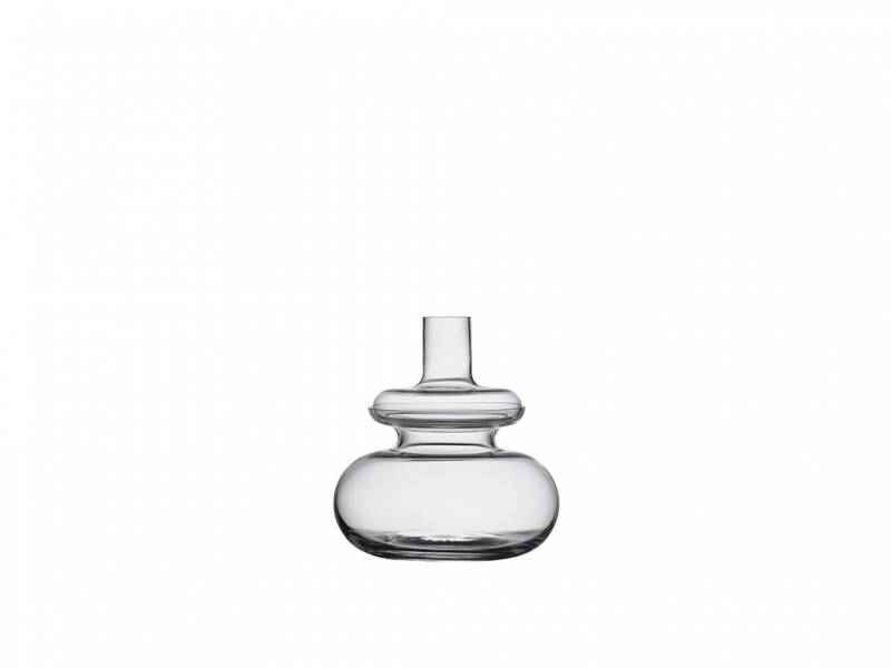 Zone Vase 23 x 25 cm i pure clear, Inu