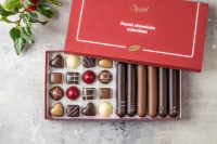 Merry Cherry 16 Marzipan | 360g.  Fyldte chokolader og marcipanstænger