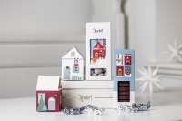 Christmas Box Mut Mut | 250g.  Hyggelig gaveæske med chokolade fra Xocolatl