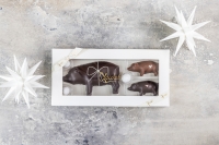 Xocolatl Piggy Family | 150 g firmajulegave