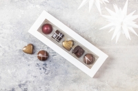 Christiansfelder Star 5 | 45g.  Lille gaveæske med fyldte chokolader