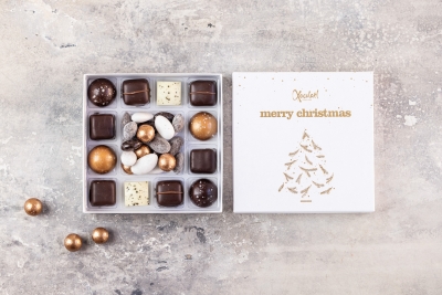 Christmas Crush 1 | 170g.  Eksklusiv gaveæske fra Xocolatl