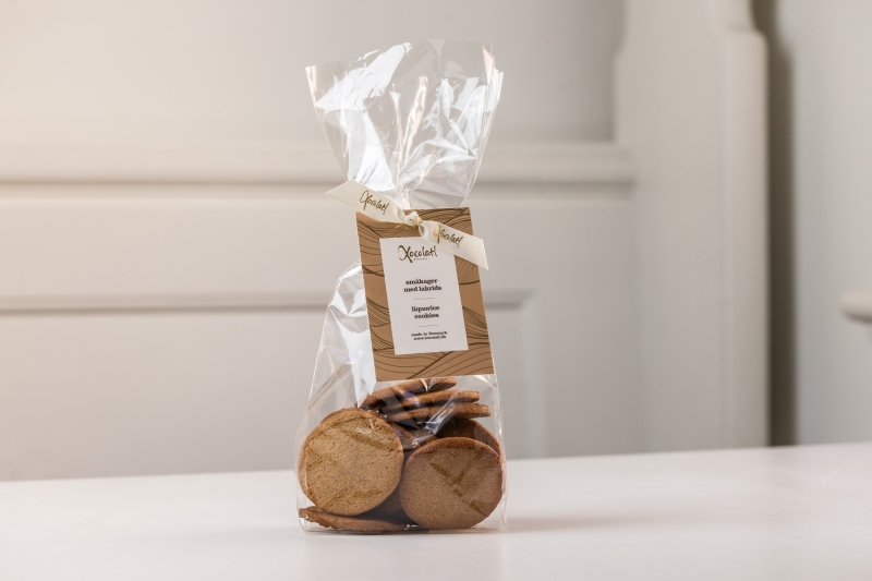 Xocolatl Sm&aring;kager med lakrids | 150 g firmajulegave