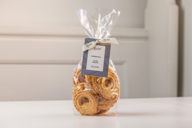 Xocolatl Sm&aring;kager Vaniljekranse | 150 g firmajulegave