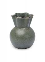 Spring Copenhagen Vase med svungen top, lille H14cm, lysgrøn
