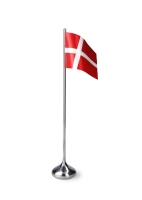 Rosendahl dansk bordflag H35 cm s&oslash;lvfarvet