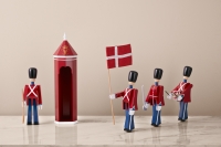 Kay Bojesen Faneb&aelig;rer lille bl&aring;/m&oslash;rk bl&aring;