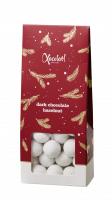 Christmas Sweets Red | 90g.  Hasselnødder med mørk chokolade fra Xocolatl