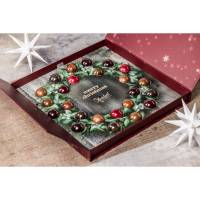 Xocolatl Merry Christmas art smuk juleæske med 24 stk|210g