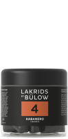 Lakrids by B&uuml;low Small Habanero Nr. 4 |150g St&aelig;rk firmagave
