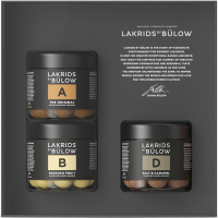 Lakrids by Bülow BLACK BOX 3 x Small (A+B+C) | 375g