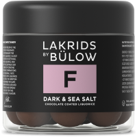 Lakrids by B&uuml;low Small F - M&oslash;rk & Hav Salt | 115g