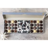 Xocolatl grey box mix 3 fyldt chokolade og dragéemix|480g