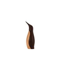 Architectmade lille Pingvin H18,2 cm wenge og birketræ