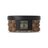 Lakrids by B&uuml;low Large D Salt & karamel |515g sv&aelig;r at modst&aring;