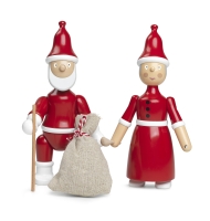 Kay Bojesen Julemand H19.5 cm r&oslash;d/hvid