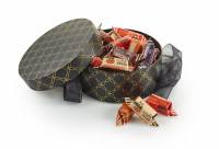 Hatteæske Sort/Guld - Økologisk & Vegansk Fudgemix |300g