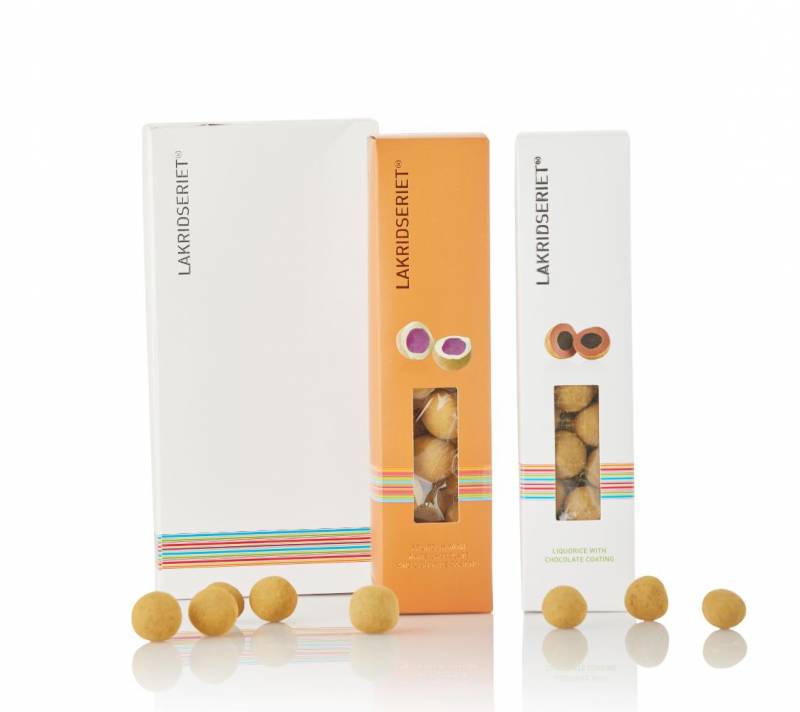 Lakridseriet gaveæske 2 stk Stavanger & Reykjavik | 220g