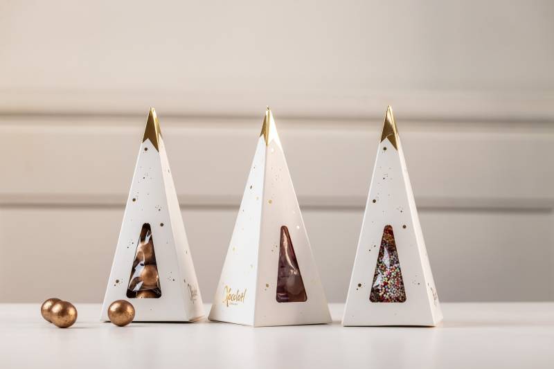 Christmas Top Hazelnut | 45g. Hasselnødder med chokolade fra Xocolatl