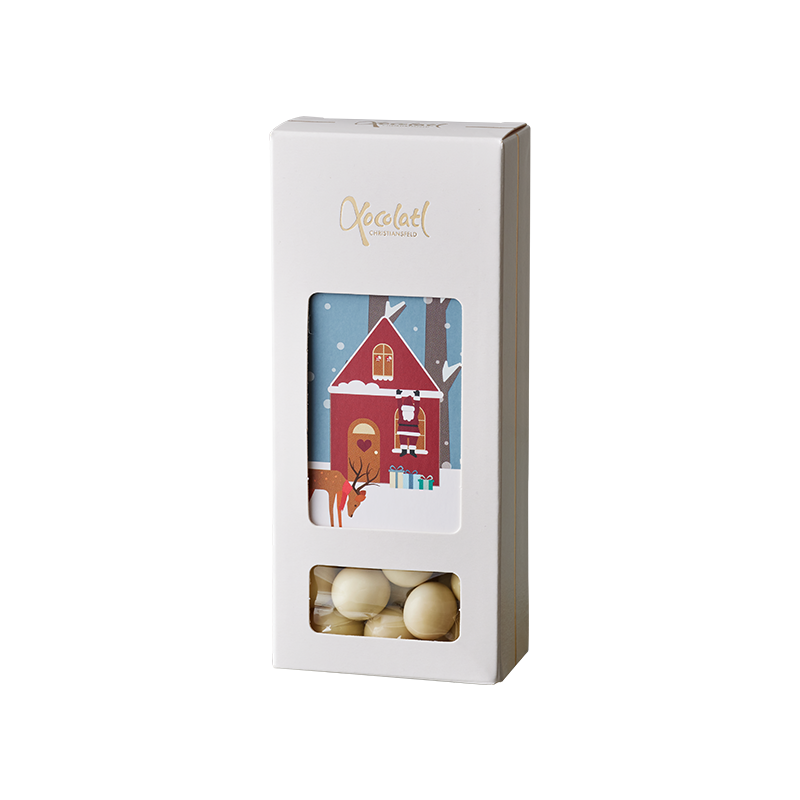 Christmas City Crispy | 70g. Kiksekugler med karamelchokolade fra Xocolatl