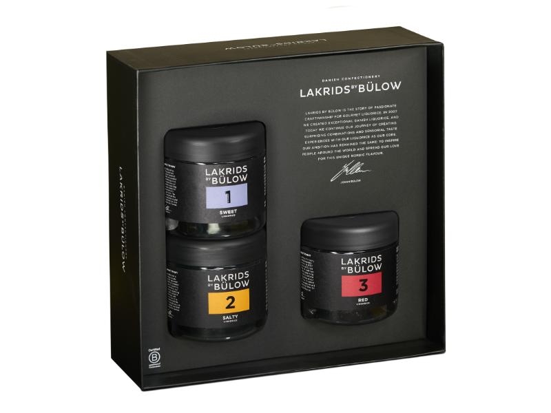 Lakrids by B&uuml;low BLACK BOX 3 x Small (1+2+3)|450g