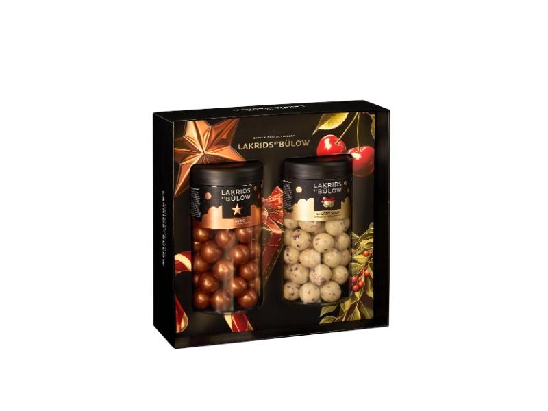 Lakrids by B&uuml;low BLACK BOX 2 x regular Classic Caramel/Cherry Sour|540g