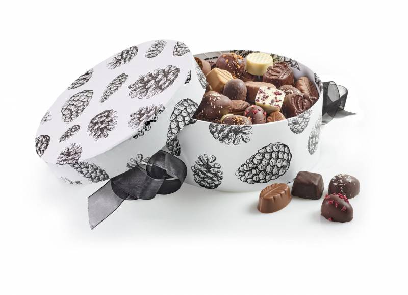 Sort Kogle, Stor - Luksuschokolade 1000 g.