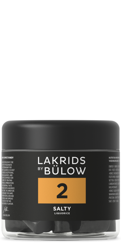 Lakrids by B&uuml;low Small Salt Nr. 2 |150g klassisk lakrids