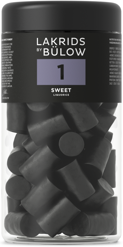 Lakrids by B&uuml;low Regular Nr. 1 S&oslash;d|360g smagfuld firmagave