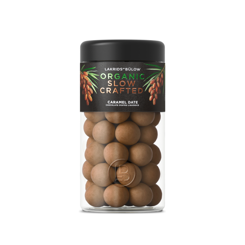 Lakrids by Bülow Regular Slow Crafted Caramel Date | 265g Delikat slik tager tid!